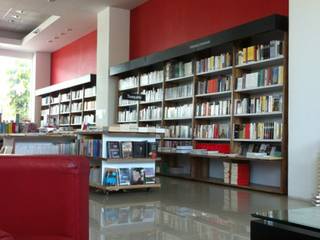 Libreria Centro Cultural Universitario BUAP, WSG Studio WSG Studio Espacios comerciales Tablero DM