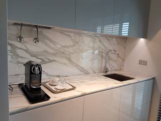 Cozinha Calacatta Gold, Plurirochas Lda. Plurirochas Lda. Built-in kitchens Stone