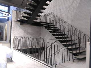 SHOWROM MERDİVEN, Pİ METAL TASARIM MERDİVEN Pİ METAL TASARIM MERDİVEN Stairs