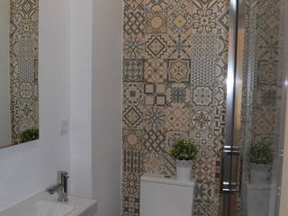 Acontece Design Solutions Baños de estilo rústico