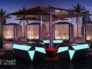 Lounge and bar design in Dubai, Algedra Interior Design Algedra Interior Design Espaços comerciais