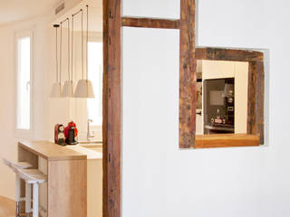 la casa de Rosa y Pedro, essencia.arquitectura essencia.arquitectura Rustic style walls & floors Wood effect