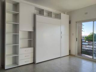 Obra Alem en Bernal Quilmes, 2Function 2Function Minimalist bedroom Iron/Steel