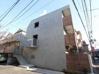 PeaceTrees, 平林繁・環境建築研究所 平林繁・環境建築研究所 Casas geminadas Concreto