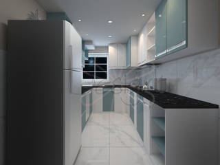 Kitchen, DESIGNIT DESIGNIT مطابخ صغيرة