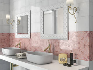 BAÑOS CON ESTILO , CAS CERAMICA CAS CERAMICA Klasyczne domy Ceramika