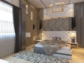 3 BHK Residence Gomti Nagar Lucknow ( U.P. ), GREEN FERN INTERIOR GREEN FERN INTERIOR