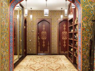 Marocco, Postformula Design Postformula Design Asian style corridor, hallway & stairs