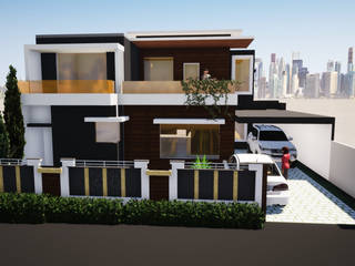 Residential Project, The Bespoke Architects The Bespoke Architects Бунгало Мармур