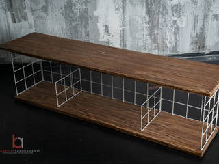 LINEA VNO, Bucefalo Arredamenti Bucefalo Arredamenti Industrial style living room Wood Wood effect