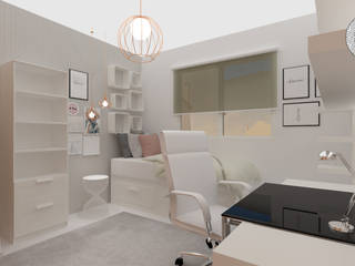 QUARTO DA MENINA, MUDE Home & Lifestyle MUDE Home & Lifestyle Small bedroom