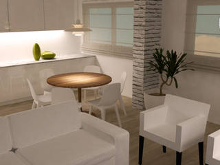 SALA COMUM + COZINHA, MUDE Home & Lifestyle MUDE Home & Lifestyle Salas de estar modernas