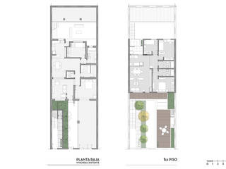 Casa Larraya, D4-Arquitectos D4-Arquitectos Mehrfamilienhaus