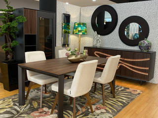 Ambientes Loja, Madeira Negra Madeira Negra Modern dining room Wood Wood effect