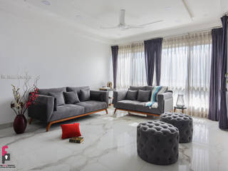 Embassy Pristine, Prop Floor Interiors Prop Floor Interiors Living room