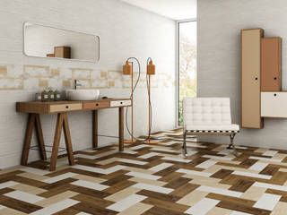 SALONES Y ESPACIOS CON PERSONALIDAD, CAS CERAMICA CAS CERAMICA Modern Walls and Floors Pottery