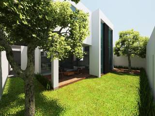 Casa Surya, DosD Diseño y Construcción DosD Diseño y Construcción Jardines zen Granito