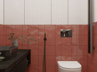 łazienka z pazurem, Sadowska-interiors Sadowska-interiors Modern bathroom