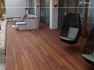 Hotel Presidente Cozumel, FINE FLOORS FINE FLOORS Commercial spaces Solid Wood Multicolored