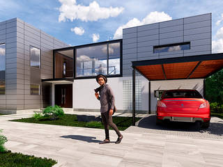 Casa en Castelar, GB RENDERS GB RENDERS 일세대용 주택