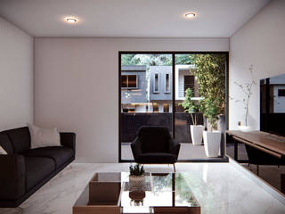 Desarrollo Gipaetos, Ancla Imports S.A. de C.V. Ancla Imports S.A. de C.V. Modern living room