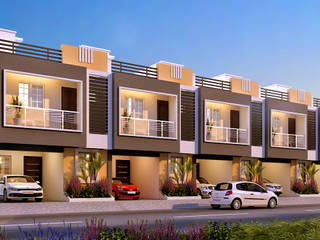 VILLAS FOR SALE, GREENPRO CONSTRUCTIONS PVT LTD GREENPRO CONSTRUCTIONS PVT LTD Módulos de cocina