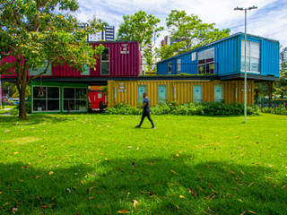 Centro Municipal de Inovação Colabore, Diego Viana Diego Viana Casa prefabbricata Ferro / Acciaio