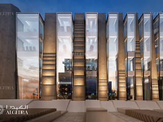تصميم مبنى بنكي في اسطنبول, Algedra Interior Design Algedra Interior Design مساحات تجارية