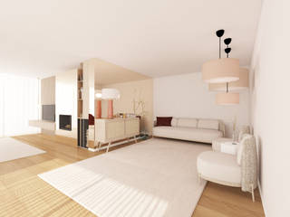 Moradia em Tagilde, Vizela - 2020, MIA arquitetos MIA arquitetos Living room