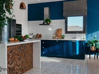 Проект "Кипр! Да будет цвет!", DARIA PIKOVA DESIGN COMPANY DARIA PIKOVA DESIGN COMPANY Kitchen