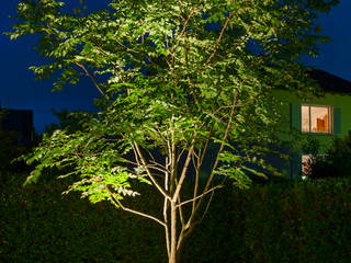 Gartenbeleuchtung, Licht-Schatten Licht-Schatten Сад