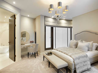 Shepherds Market, Mayfair, Celine Interior Design Celine Interior Design Kamar tidur: Ide desain interior, inspirasi & gambar