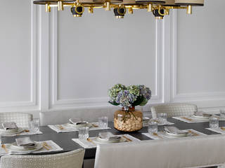 Belvedere Gardens, Westminster, Celine Interior Design Celine Interior Design Sala da pranzo