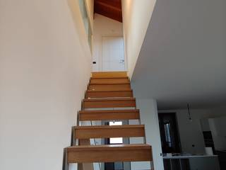 Progettazione di una scala per interni, Giorgio Gravina Giorgio Gravina Escaleras Madera Acabado en madera