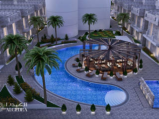 Resort architecture design in Oman, Algedra Interior Design Algedra Interior Design Espaços comerciais