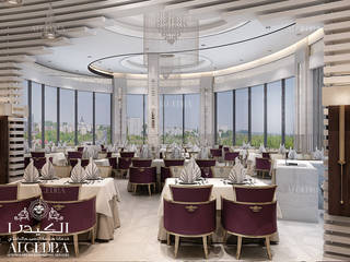 Hotel restaurant interior design in Oman, Algedra Interior Design Algedra Interior Design Espaces commerciaux