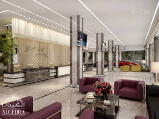 Car showroom design in Dubai, Algedra Interior Design Algedra Interior Design Powierzchnie handlowe