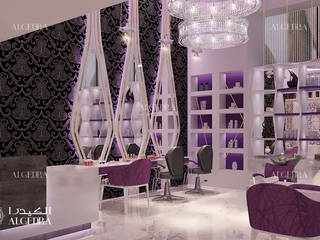 Ladies beauty salon design in Abu Dhabi, Algedra Interior Design Algedra Interior Design พื้นที่เชิงพาณิชย์