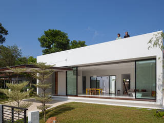 Mandai Courtyard House, Atelier M+A Atelier M+A Modern houses