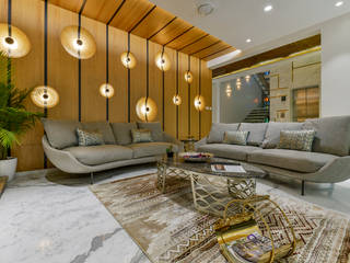 SANSKRUTI BUNGALOW, Innerspace Innerspace Modern living room