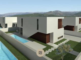 LOTEAMENTO VILA VERDE | MORADIAS T3 - Celorico de Basto, PERCENTAGEM PLURAL PERCENTAGEM PLURAL Casas modernas