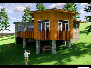CO Villa, PRATIKIZ MIMARLIK/ ARCHITECTURE PRATIKIZ MIMARLIK/ ARCHITECTURE Country house Wood