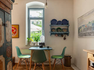 Innenraumgestaltung einer Privatwohnung mit Feng Shui Analyse, studio ALBERT studio ALBERT Classic style dining room