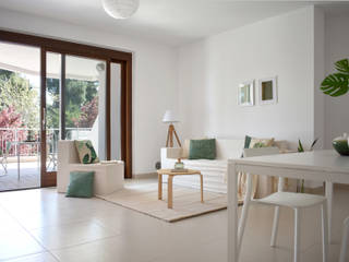 Home Staging appartamento vuoto, Sonia Santirocco architetto e home stager Sonia Santirocco architetto e home stager Livings modernos: Ideas, imágenes y decoración