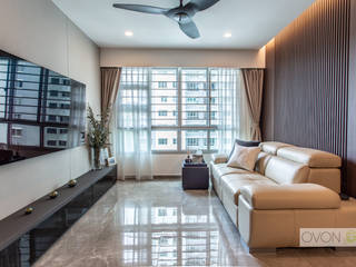 Telok Blangah, Ovon Design Ovon Design Modern living room