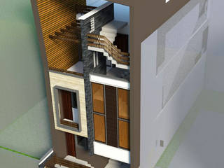 Envelope Residence, Skywalk Designs Skywalk Designs บ้านเดี่ยว