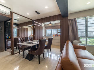 Toa Payoh Rise, Ovon Design Ovon Design Modern dining room