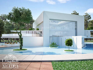 Water villa design concept , Algedra Interior Design Algedra Interior Design モダンな 家