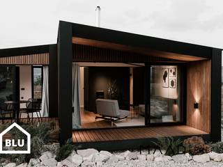 BLU.eco: Tiny House mit Style, Green Up GmbH Green Up GmbH Case in stile minimalista