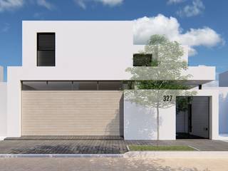 CASA JM, ARBOL Arquitectos ARBOL Arquitectos 미니멀리스트 주택